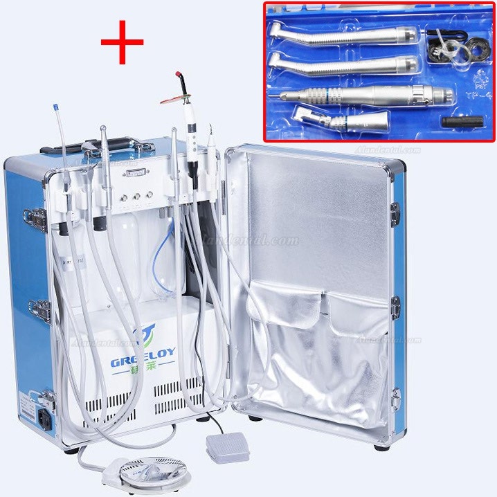 Greeloy® GU-P206 Portable Unit + NSK Handpiece Unit