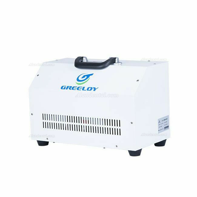 Greeloy Portable Dental Unit Cart GU-P302 with Air Compressor GU-P300+ Curing Light+ Scaler Handpiece