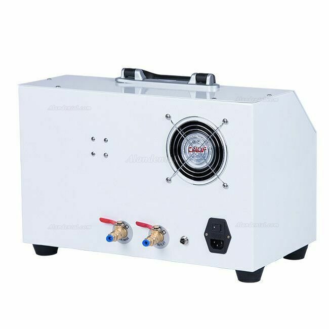 Greeloy Portable Dental Unit Cart GU-P302 with Air Compressor GU-P300+ Curing Light+ Scaler Handpiece