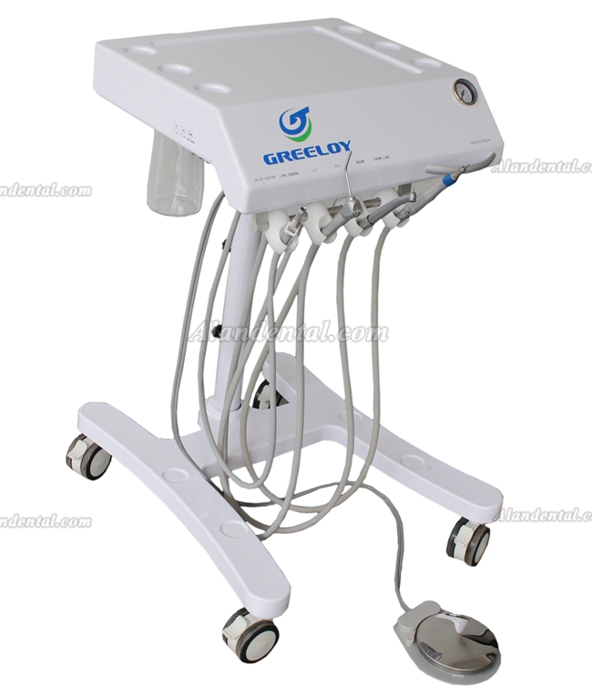 Greeloy®GU-P302 Dental Delivery Units Built-in LED Curing Light +Ultrasonic Scaler