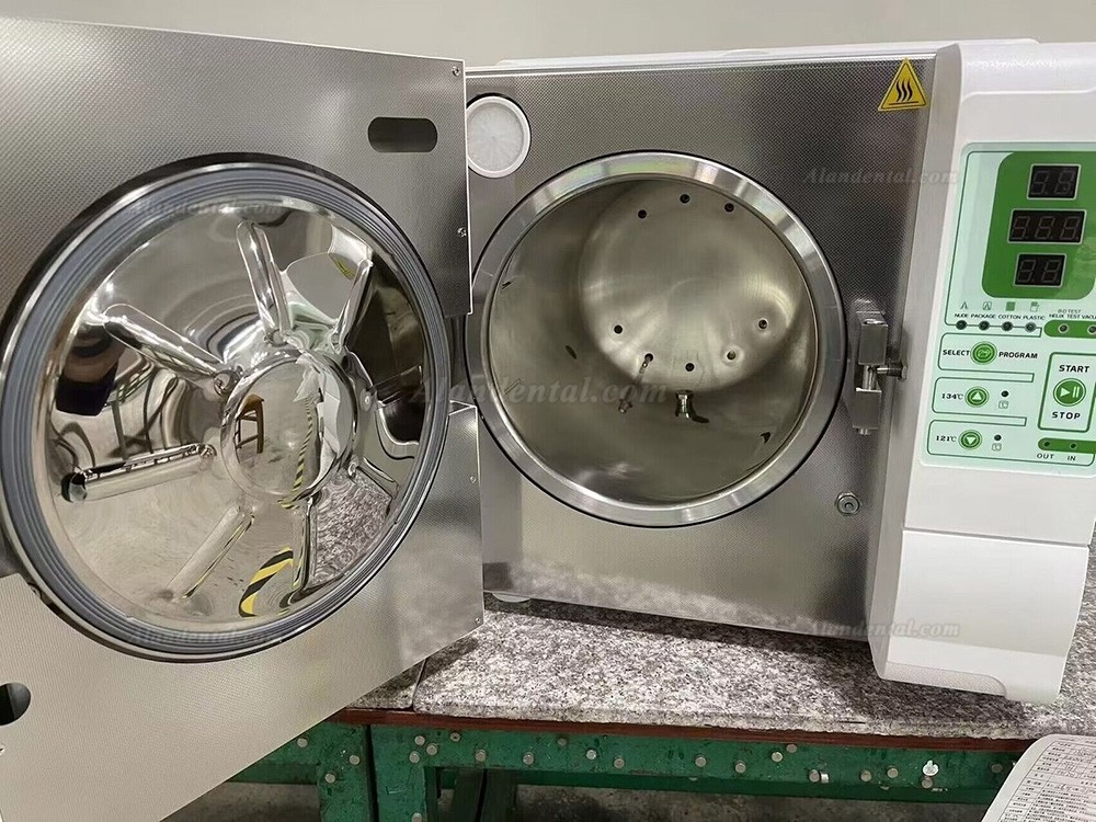 23L 3 Times Pre-Vacuum Steam Sterilizer Tabletop Medical Autoclave Class B Type