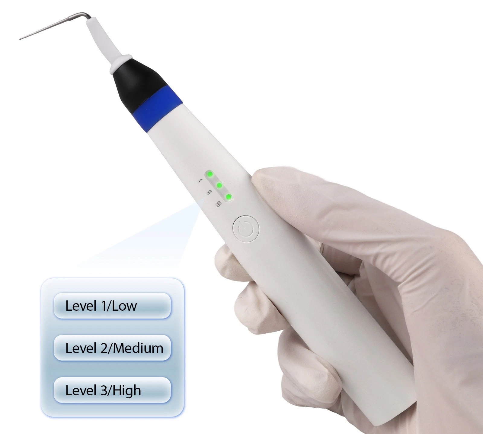 Dental Endo Obturation System Pen Rapid Heating Gutta Percha Cutter with 2 Tips