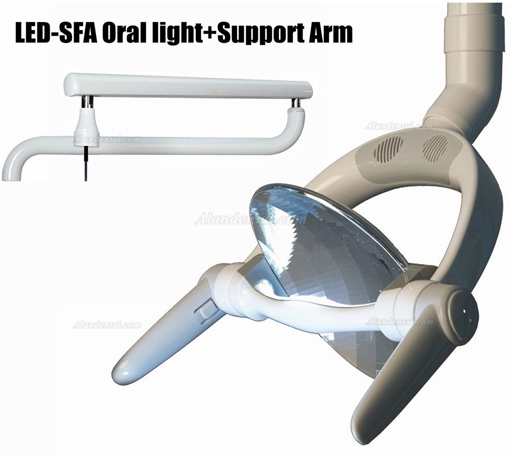 Dental LED Oral Light Lamp Overhead Lamp for Dental Unit Chair With Support Arm