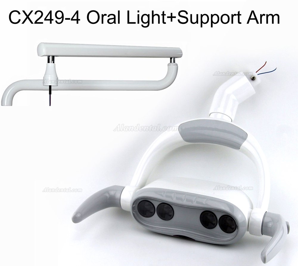 YUSENDENT® CX249-4 Dental Chair Light LED Oral Light + Support Arm