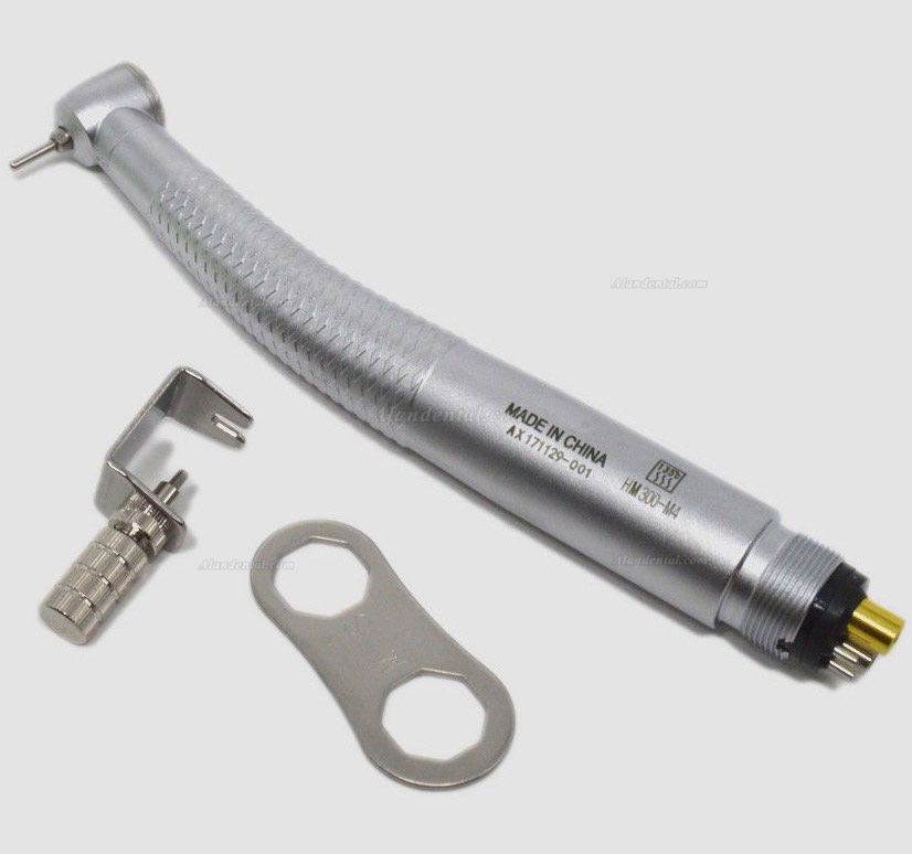 HEMAO HM300 Dental High Speed Air Turbine Standard Head Wrench Handpiece 4 Hole