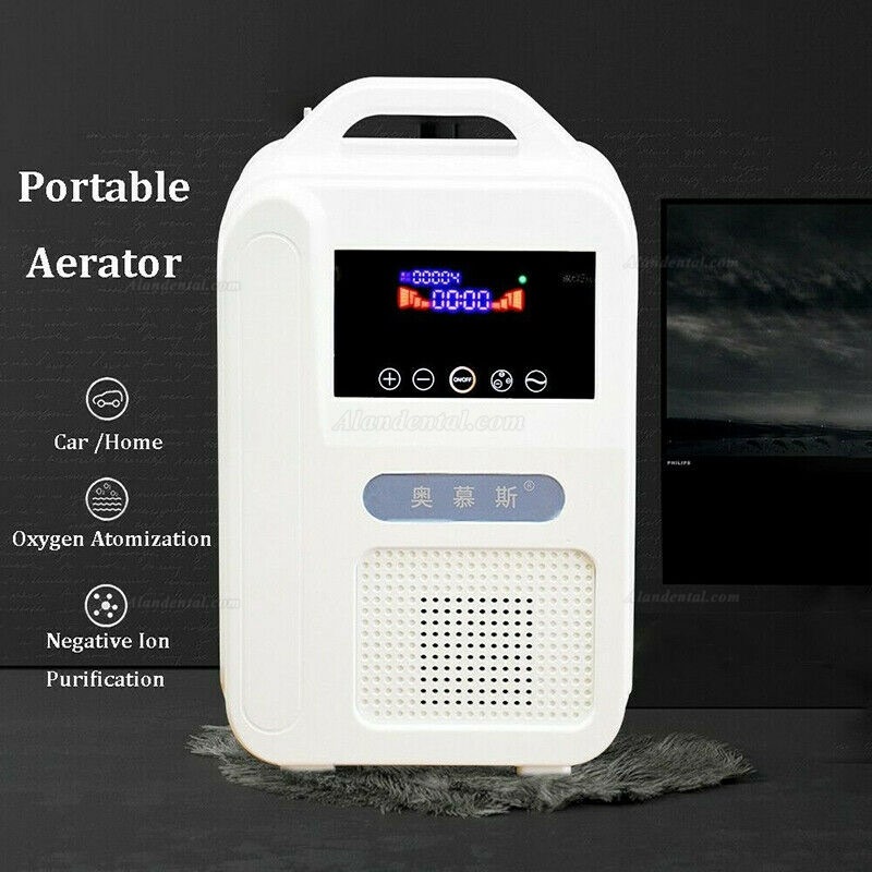 Portable Intelligent Home Car Oxygen-Concentrator Generator 1L/min Machine