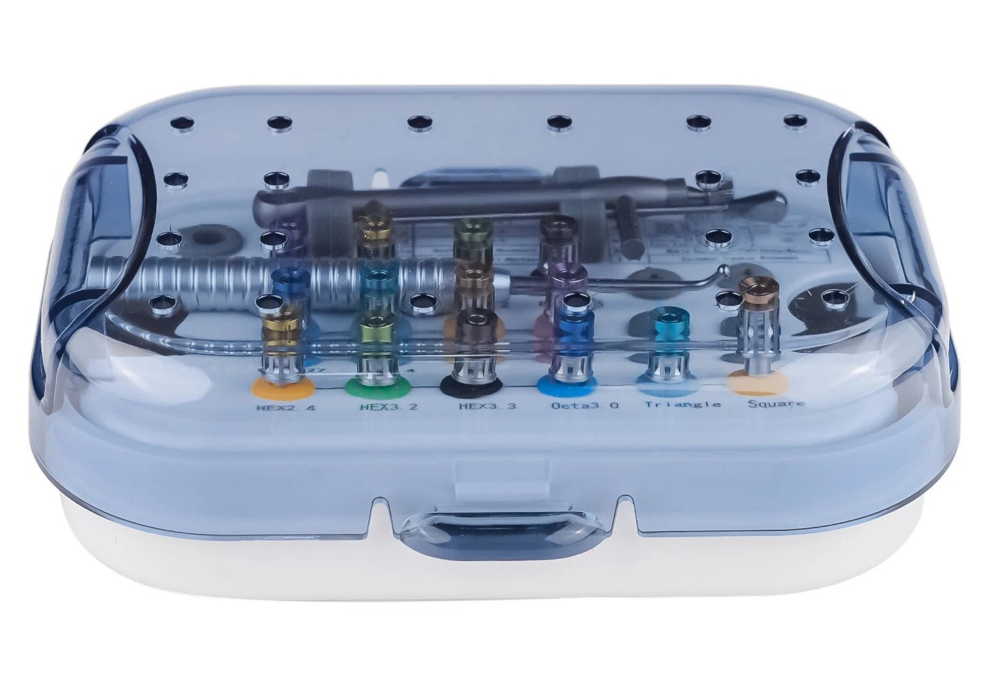Dental Universal Implant Restoration Repair Tool with Screwdriver Carrier