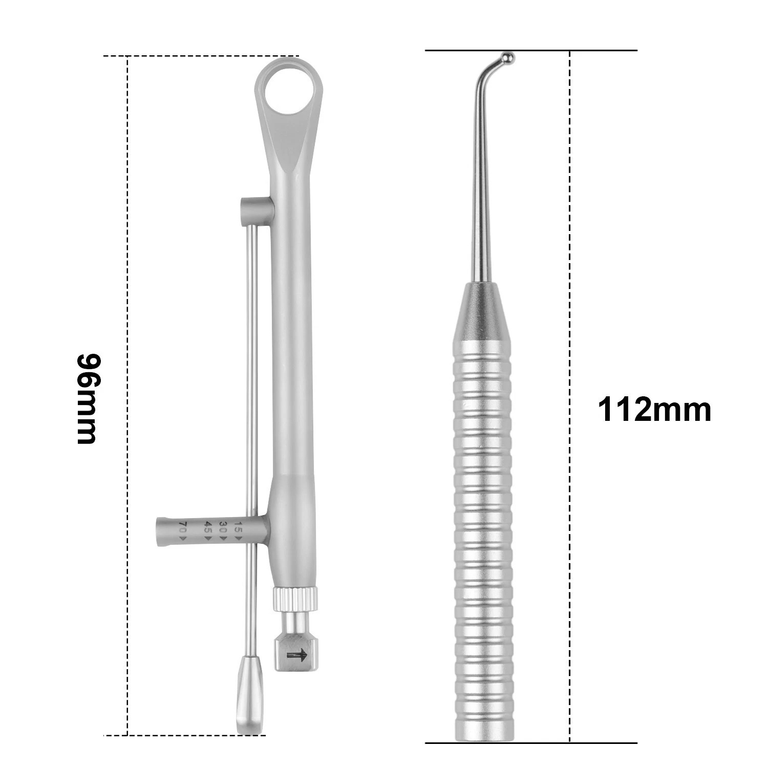 Dental Universal Implant Restoration Repair Tool with Screwdriver Carrier