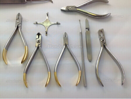 13pcs Orthodontic Instruments Stainless Steel