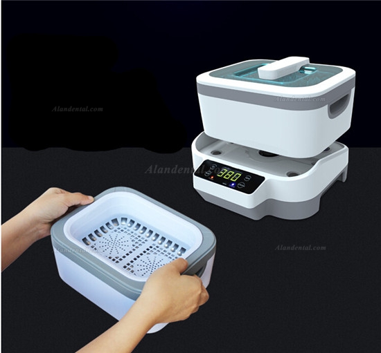 Delis® JP-1200 1.2L Digital Detachable Ultrasonic Cleaner Digital Water Bath