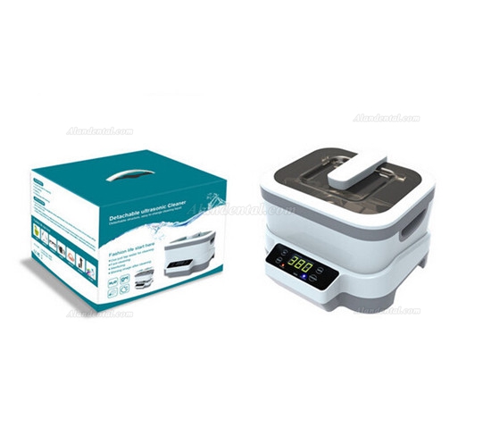 Delis® JP-1200 1.2L Digital Detachable Ultrasonic Cleaner Digital Water Bath