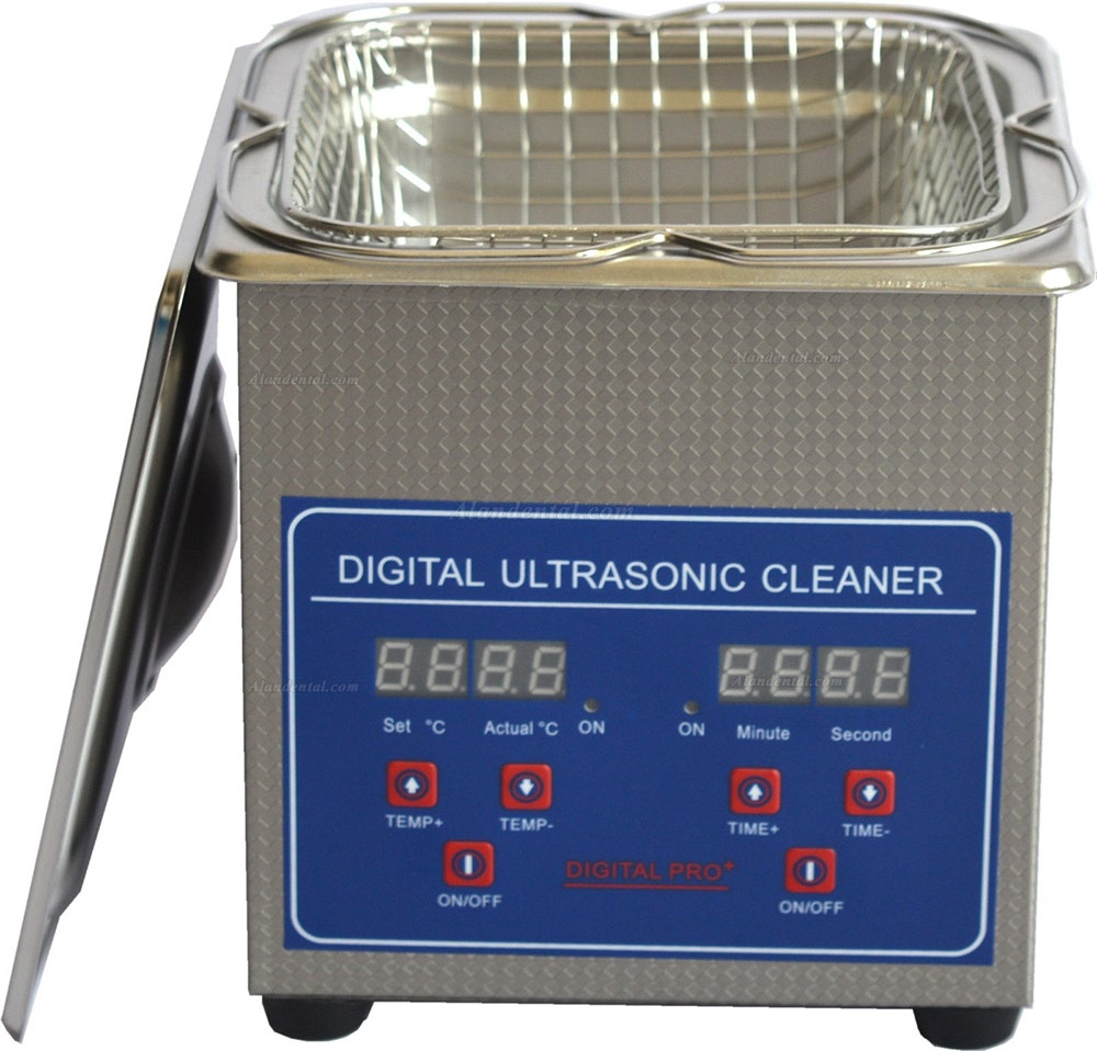 1.3L Digital Control LCD Stainless Steel Ultrasonic Cleaning Machine JPS-08A New