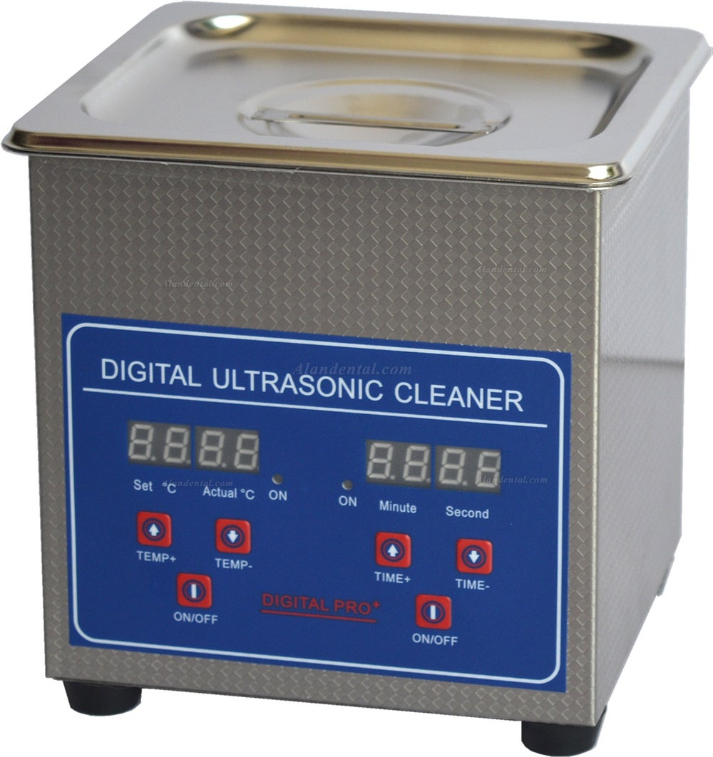 1.3L Digital Control LCD Stainless Steel Ultrasonic Cleaning Machine JPS-08A New