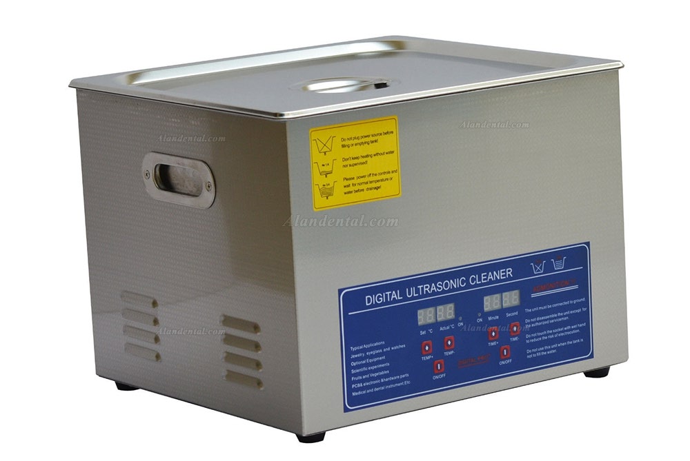 16L Stainless Ultrasonic Cleaner JPS-70A with Digital Control LCD ＆ NC Heating