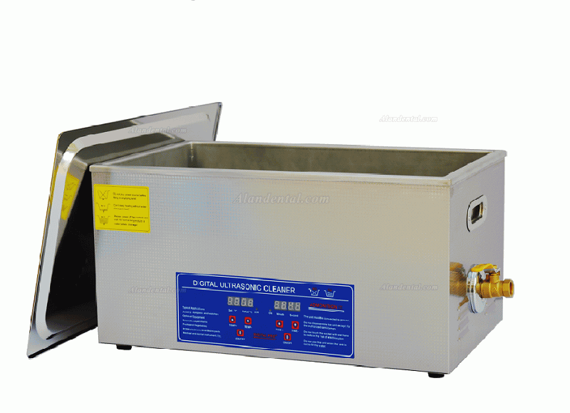 22L Stainless Ultrasonic Cleaner JPS-80A with Digital Control LCD ＆ NC Heating