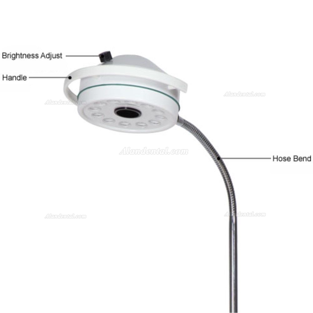 KWS® KD-2012D-3 Medical surgical LED shadowless lamp (with base, stand type)