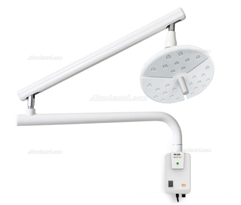 KWS KD-2018B-1 36W Dental LED Shadowless Lamp Wall-Mounted Surgical Light CE