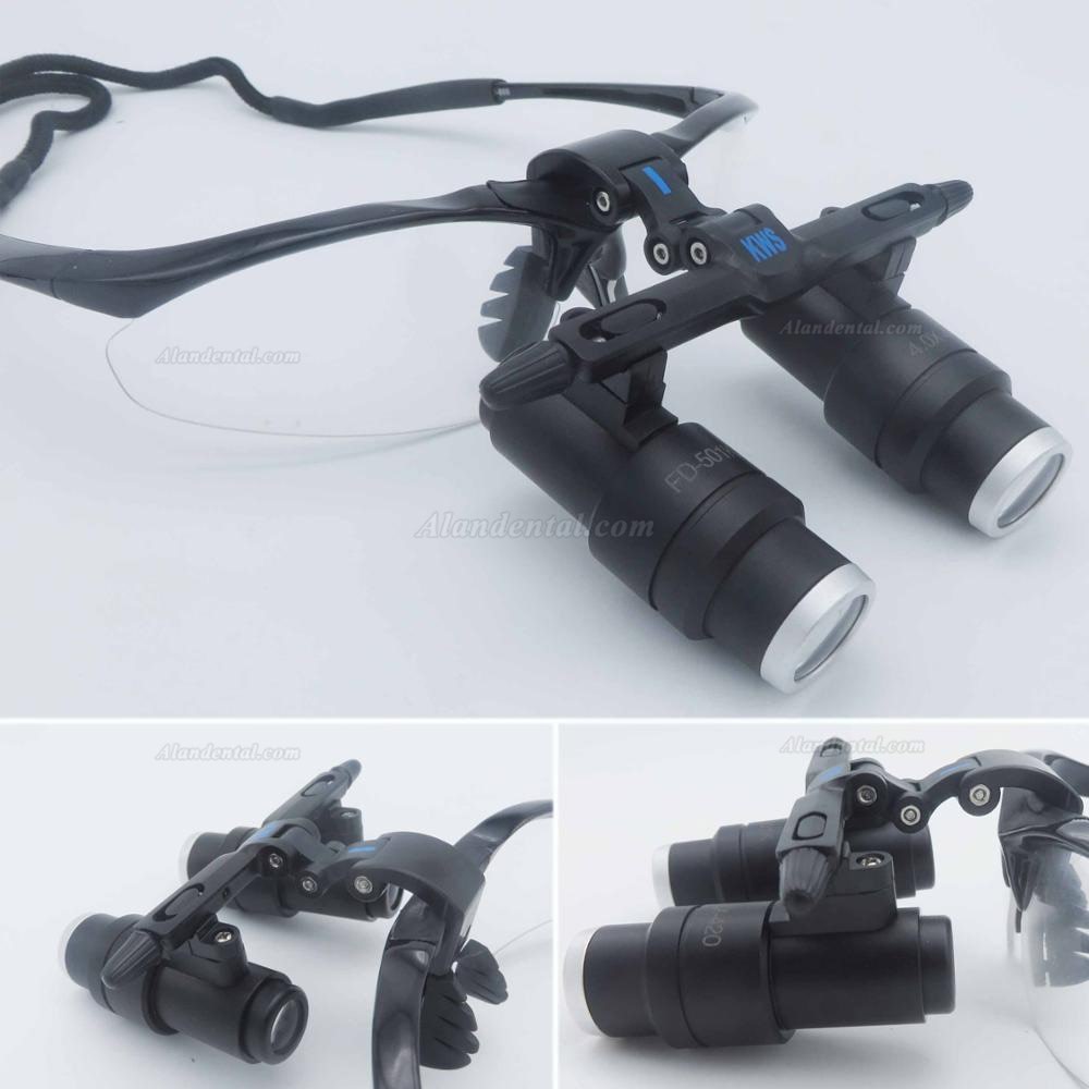KWS FD-501K-1 4X Dental Medical Binocular Loupes Magnifying Glasses Maginifier