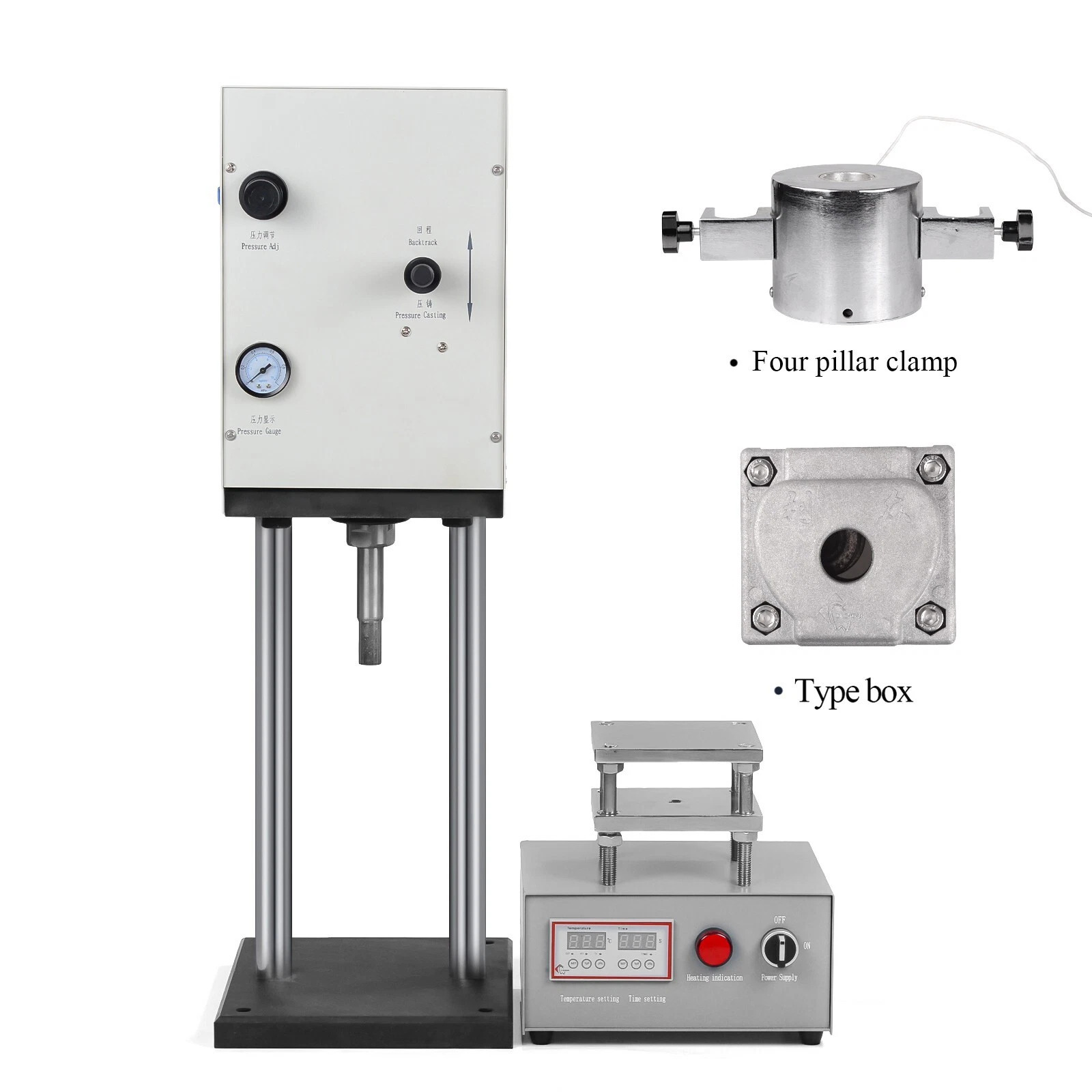 LIZHONG LZYX-IV Dental Lab Pneumatic Denture Injection System/ Flexible Denture Injector Machine