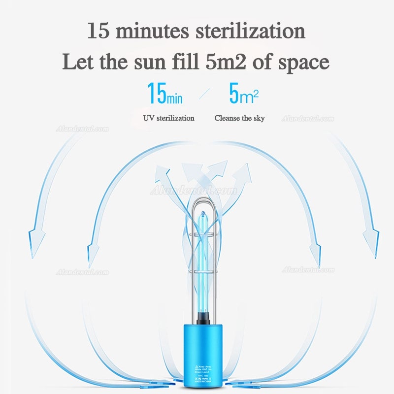 Rechargeable Portable Ultraviolet Disinfection Lamp Home Car UV Sterilization Lamp