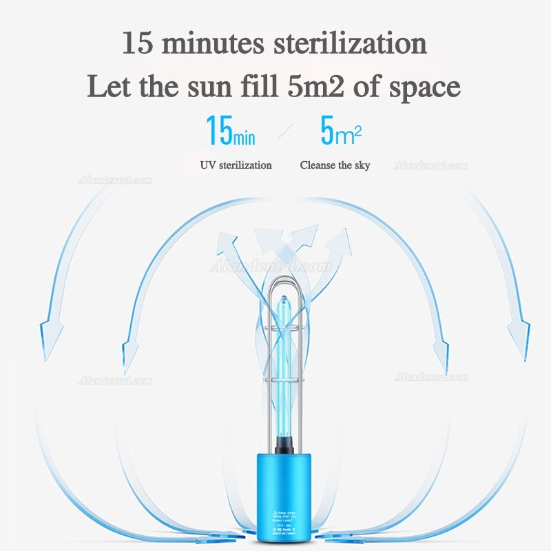 Rechargeable Portable Ultraviolet Disinfection Lamp Home Car UV Sterilization Lamp