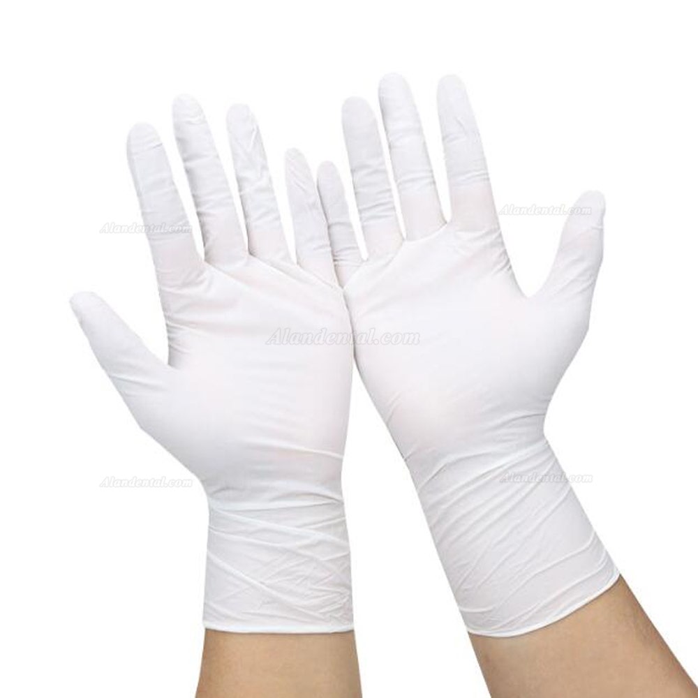 100pcs/lot Disposable Latex Medical Gloves Universal Cleaning Work Finger Gloves Latex Protective Home Food