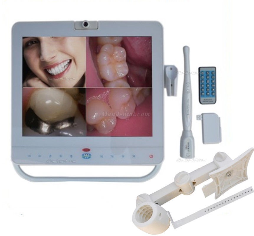 15 Inch Wireless Monitor Intra Oral Camera VGA+VIDED+USB&LCD holder MD1500W