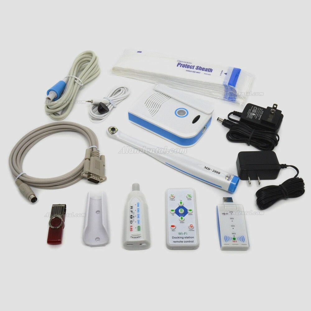 Dental Wireless Intra-oral Camera 2.0 Mega Pixels CCD WIFI MD2000AW