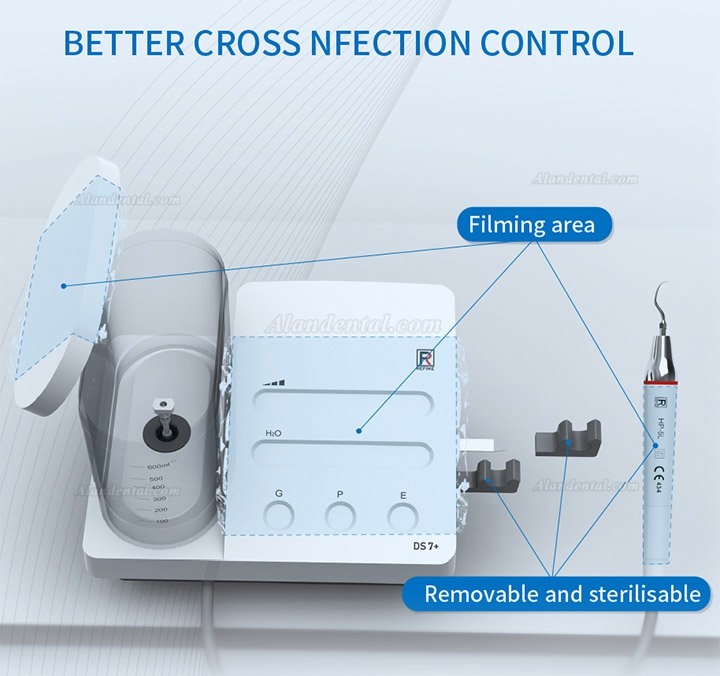 Refine MaxPiezo7/DS7 Ultrasonic Scaler Root Canal irrigation Scaler Compatible EMS/SATELEC