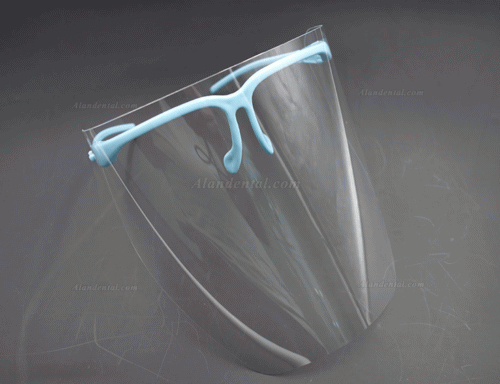Dental Adjustable Detachable Face Shield With 10 Detachable Visors