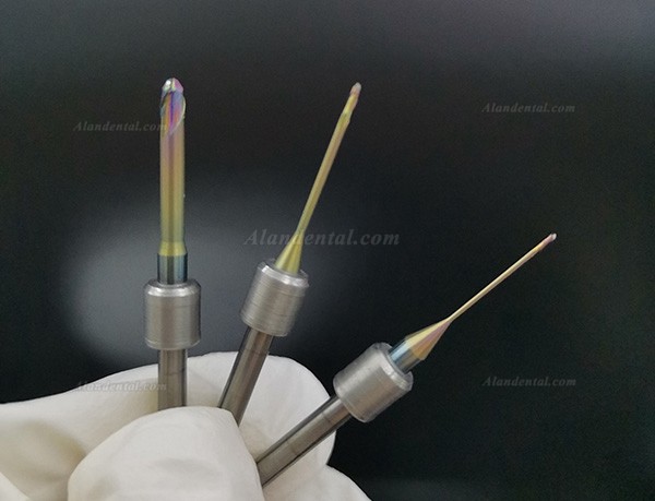 Dental Milling Burs For Zirconia Block Discs PMMA WAX (Fit Amann Girrbach Ceramill Motion 2)