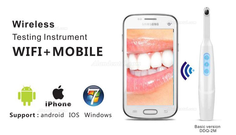 2017 Mini WiFi HD Oral Camera Wireless Dental Intraoral 1 MP For Phone Windows PC