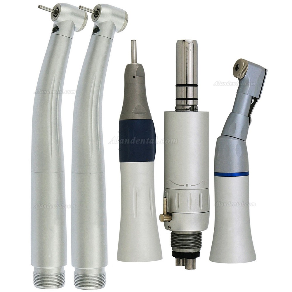 Dental Led High Speed Handpiece + Dental Low Speed Kit 2/4 Hole