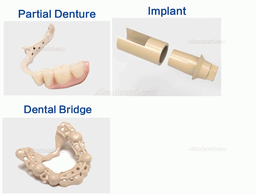 Dental PEEK Block for Implant Denture Dental Prosthetics PEEK Disc 98mm 95mm 12/14/16/18/20/24/26mm