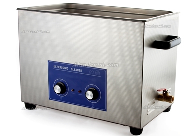 JeKen® 30L Large Capacity Ultrasonic Cleaner PS-100 with Timer & Heater
