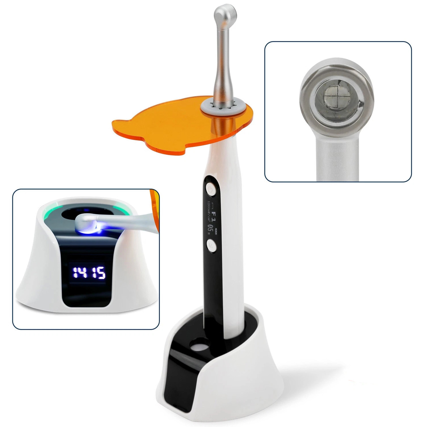 PULIHUA PLH-320 Dental Curing Light Lamp 3000 mW/cm2 with 7 work modes