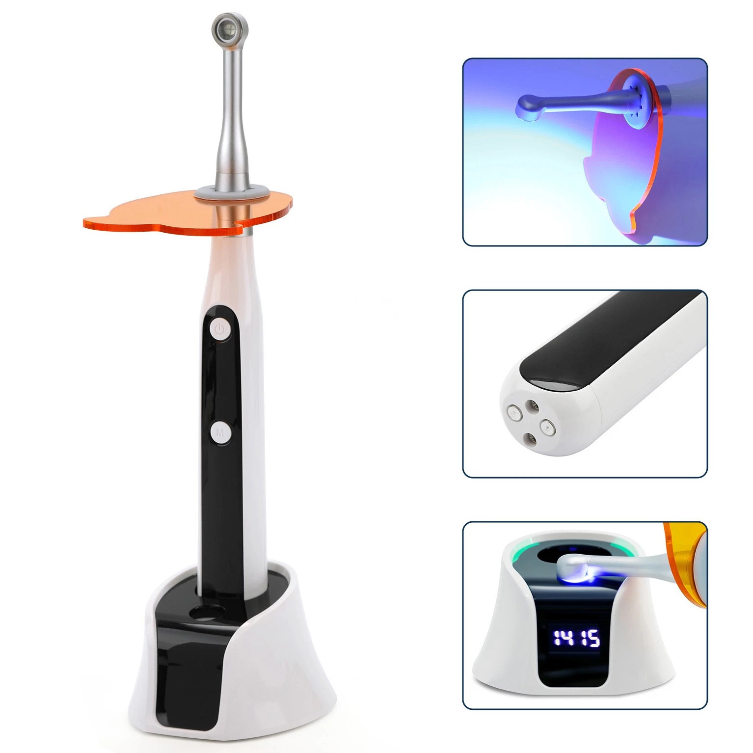 PULIHUA PLH-320 Dental Curing Light Lamp 3000 mW/cm2 with 7 work modes