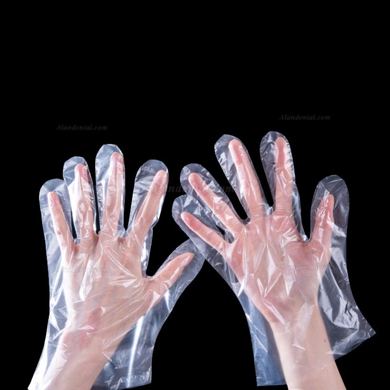 1000/2000pcs Plastic Disposable Gloves For Restaurant Kitchen BBQ Eco-friendly Food Gloves Fruit Vegetable One-off Gloves