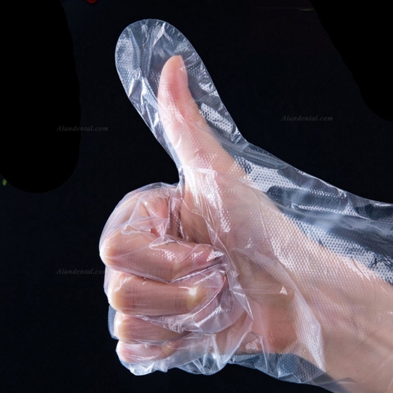 1000/2000pcs Plastic Disposable Gloves For Restaurant Kitchen BBQ Eco-friendly Food Gloves Fruit Vegetable One-off Gloves