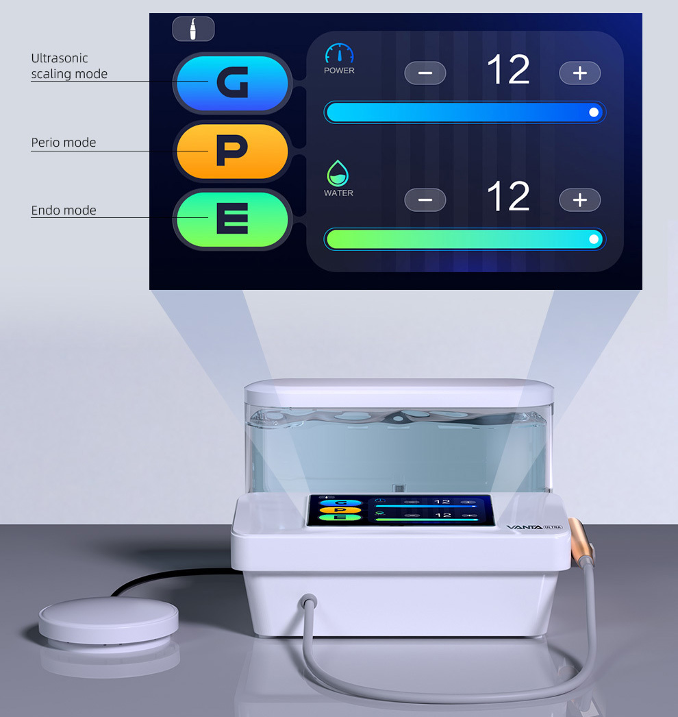 PlusPower Vanta Digital Dental Ultrasonic Scaler