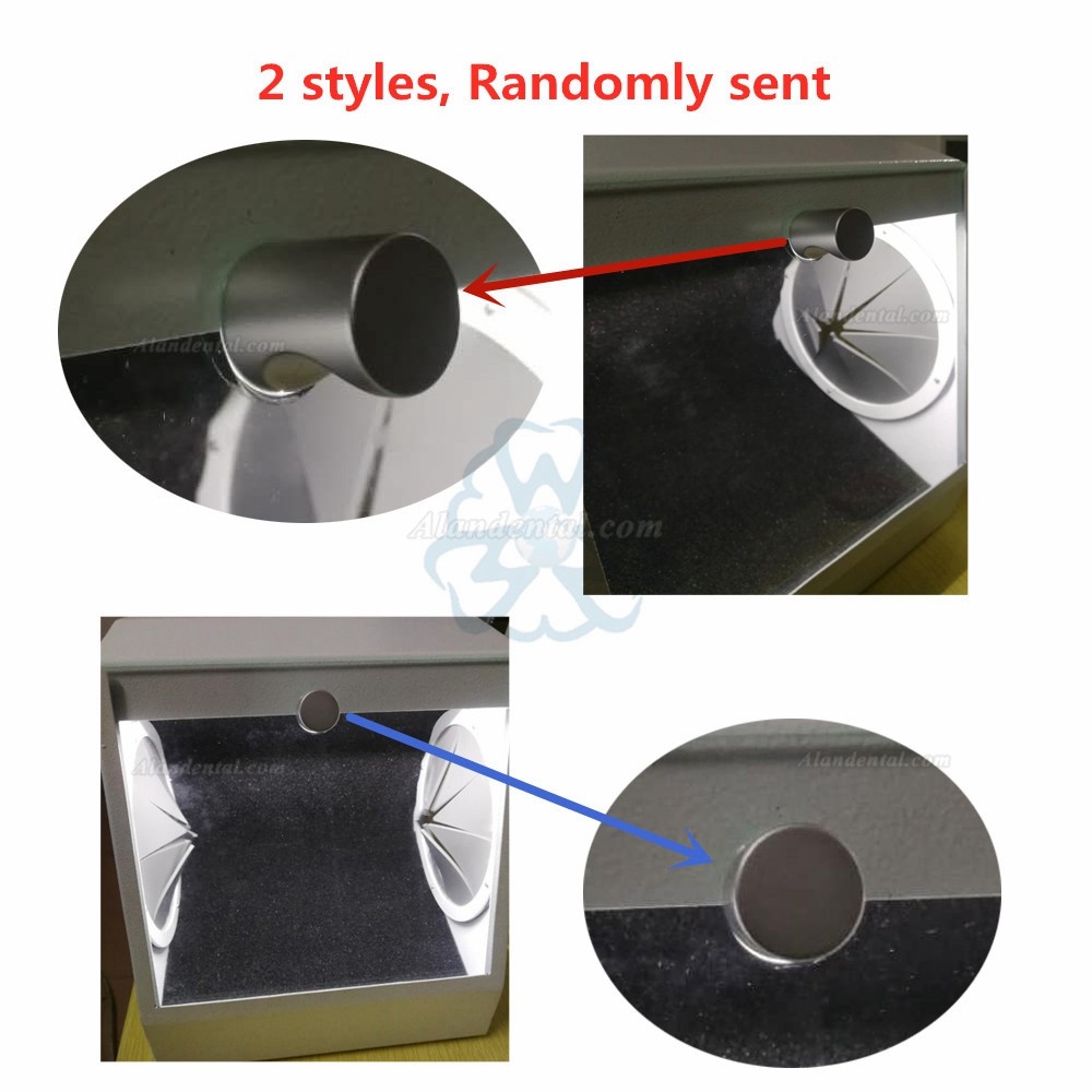 Dental Grinding Polishing Box Lapping Protector Sandblasting Dental Sandblaster Dust Collector