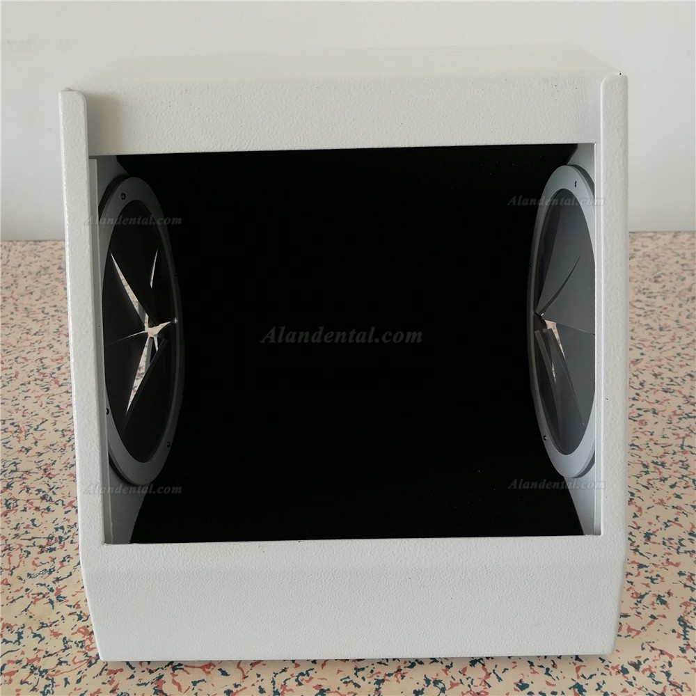 Dental Grinding Polishing Box Lapping Protector Sandblasting Dental Sandblaster Dust Collector