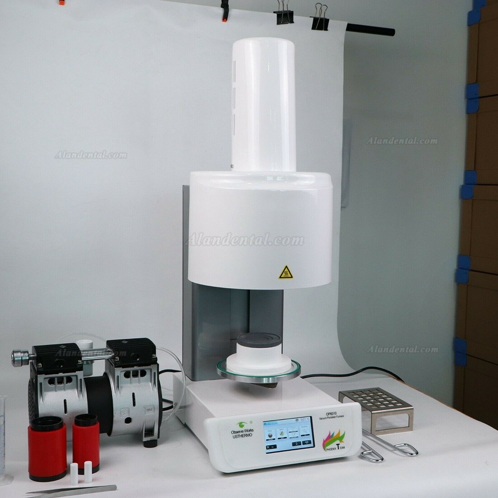 PHOENIX OP6010 Dental Lab Porcelain Press Furnace Vacuum Porcelain Furnace for Firing Ceramic Material of Teeth