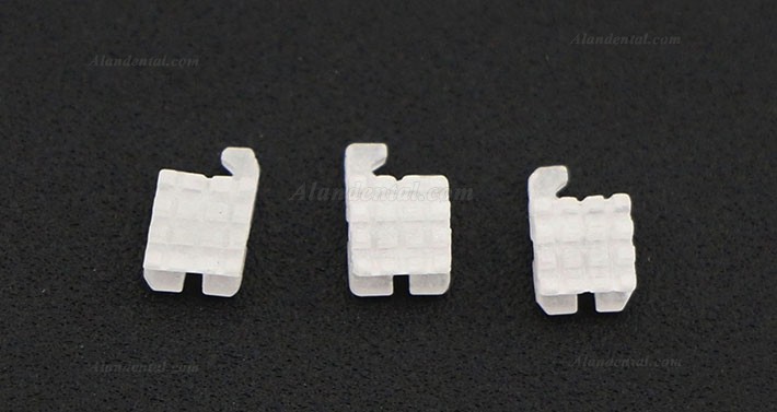 5Pack/20Pcs Dental Orthodontic Ceramic Bracket Braces ROTH 022 345 Hooks