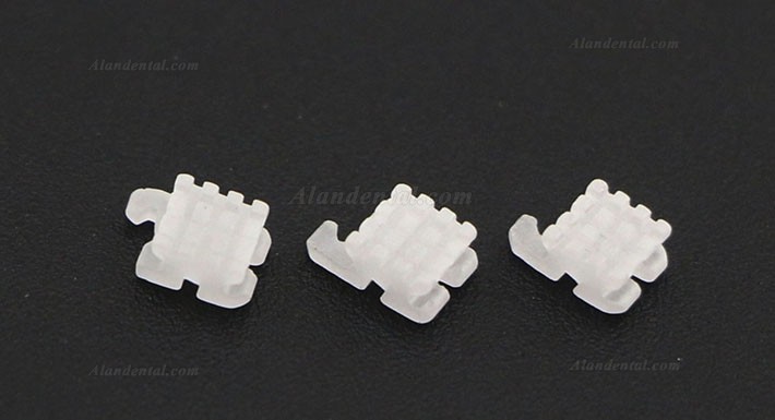 5Pack/20Pcs Dental Orthodontic Ceramic Bracket Braces ROTH 022 345 Hooks