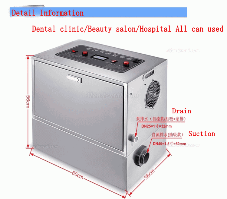 Dental Clinic Hospital Sewage Treatment Equipment Constant Integrated Sewage Processor