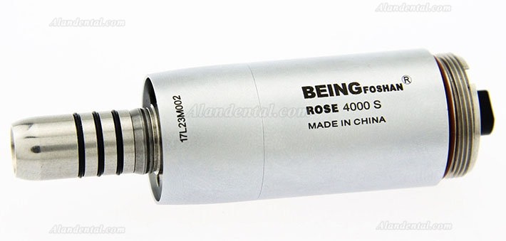 BEING Dental Built in Electric Motor + Rose 202CAI5-B Contra Angle Fiber Optic Handpiece