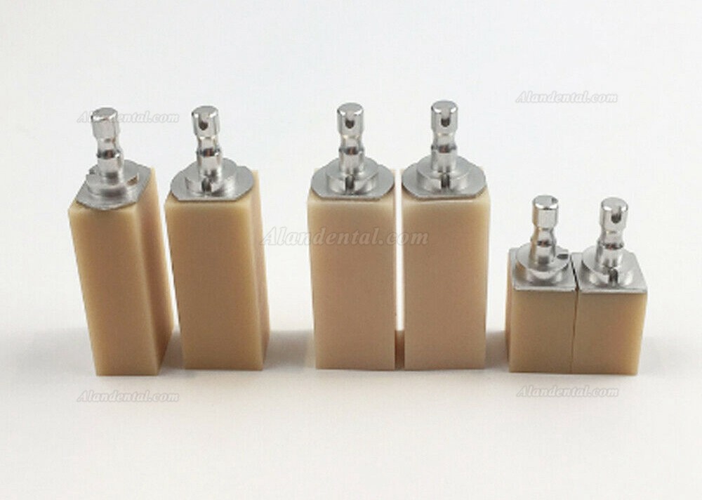 5 Pcs/Lot 55*15.5*19mm Dental Lab PMMA Round Blocks Dental PMMA Disk for Cerec Sirona