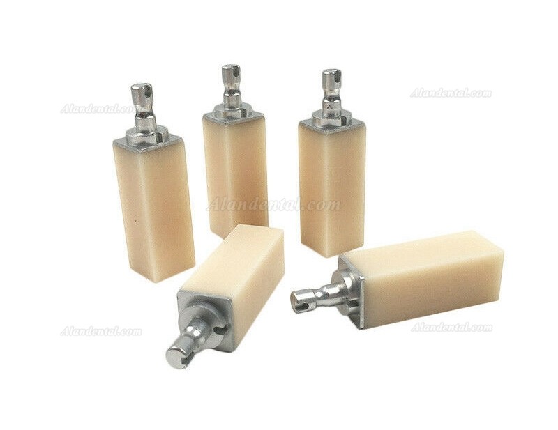 5 Pcs/Lot 55*15.5*19mm Dental Lab PMMA Round Blocks Dental PMMA Disk for Cerec Sirona