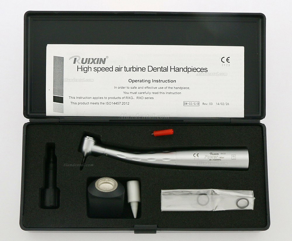 RUIXIN Dental Fiber Optic Handpiece Compatible KaVo Multiflex (NO Quick Coupler)